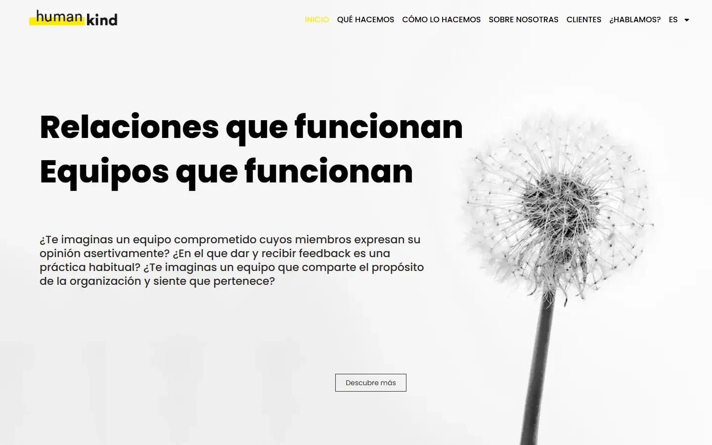Página de inicio de Humankind